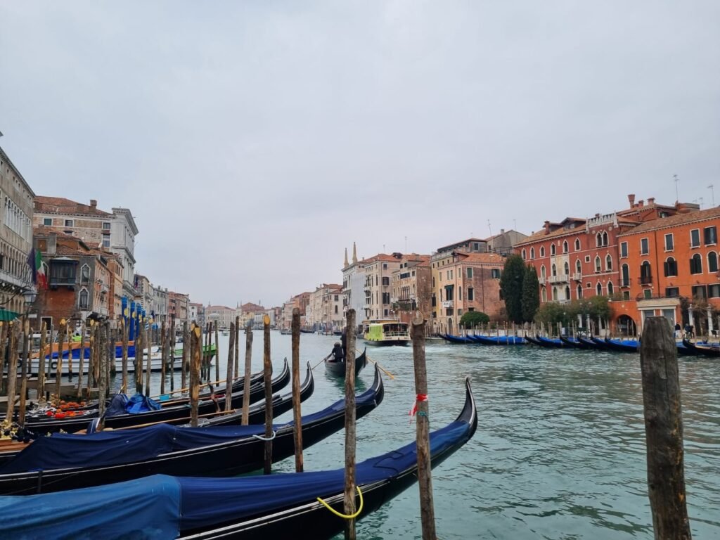 Venice travel guide Grand Canal at sunset