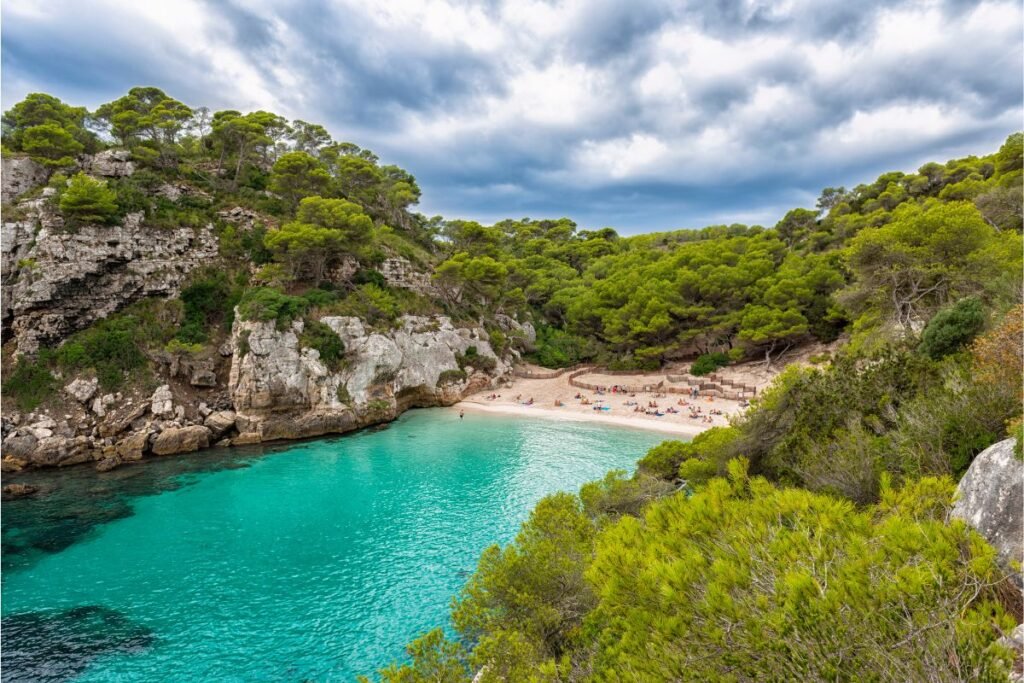 Ayia Napa secluded beach with turquoise waters